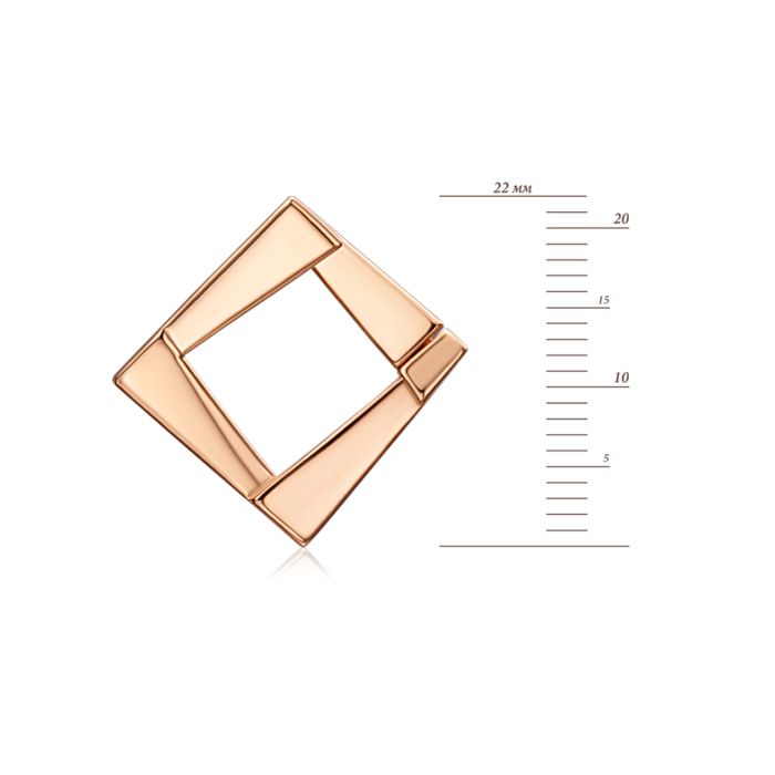 Золотые серьги. Артикул 22910/01/0