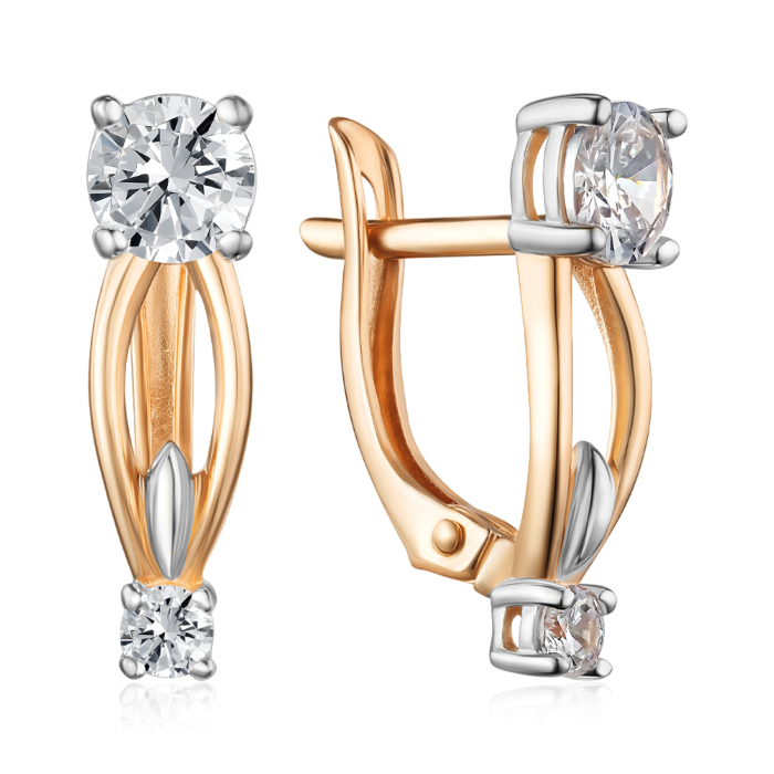 Золоті сережки. Артикул 22943/01/1/4330