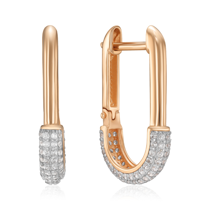 Золотые серьги. Артикул 22954/01/1/1