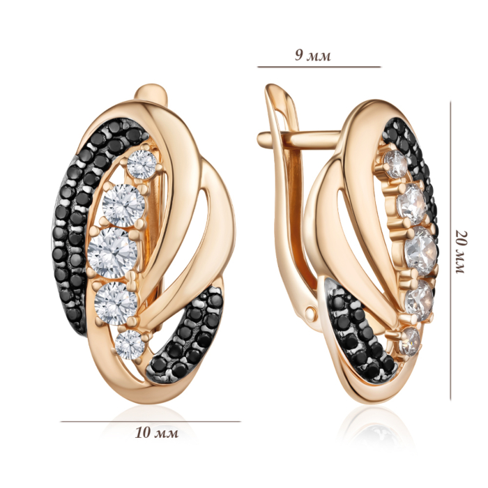 Золоті сережки. Артикул 22960/01/1/4119