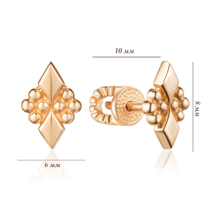 Золоті сережки. Артикул 22977/01/0