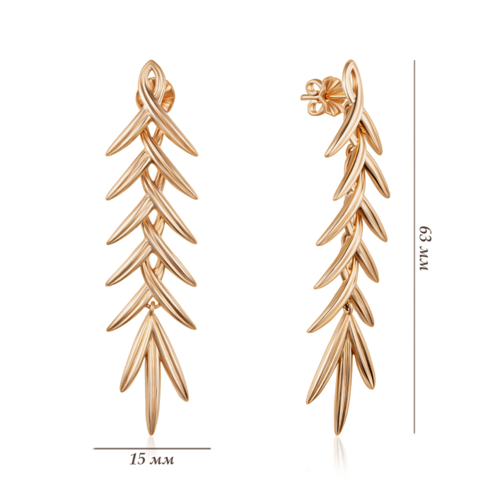 Золоті сережки. Артикул 22983/01/0