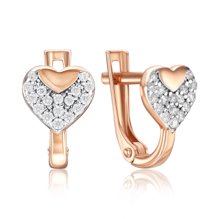 Золотые серьги. Артикул 23018/01/1/323