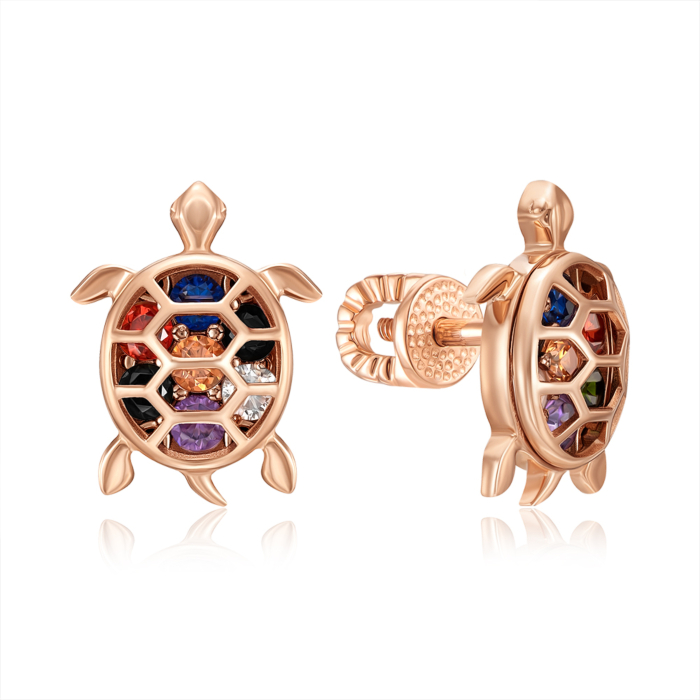 Золоті сережки. Артикул 23048/01/0/4368