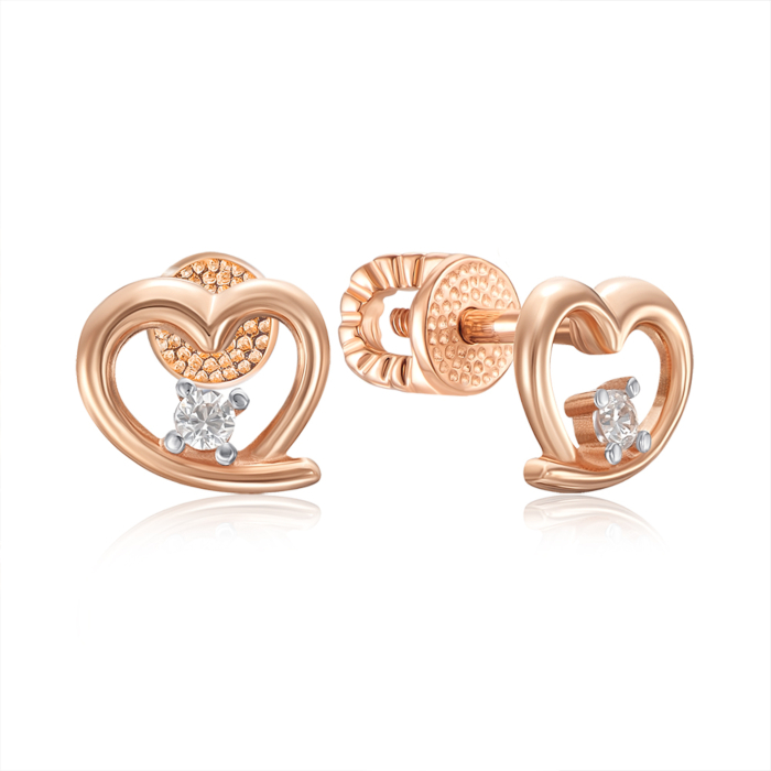 Золоті сережки. Артикул 23095/01/1/46