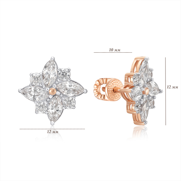 Золоті сережки. Артикул 23098/01/1/4523