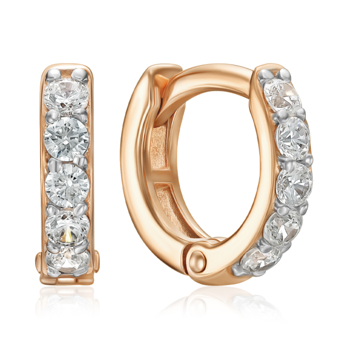 Золотые серьги. Артикул 23108/01/1/46