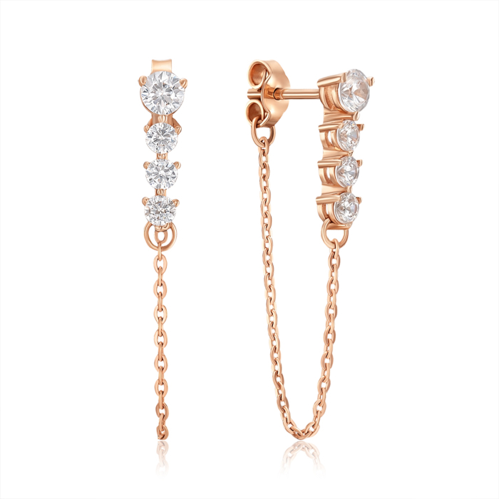 Золотые серьги. Артикул 23135/01/0/4319