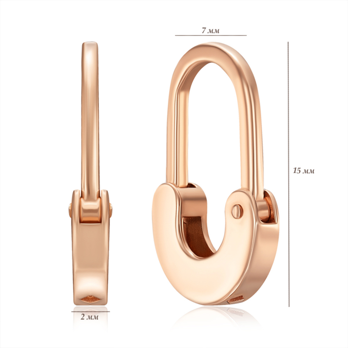 Золоті сережки. Артикул 23225/01/0