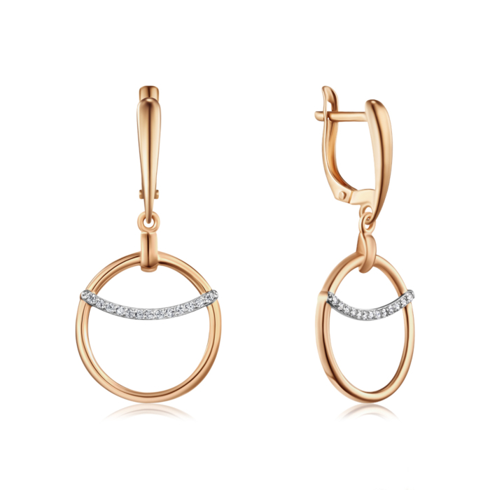 Золоті сережки. Артикул 23229/01/1/1