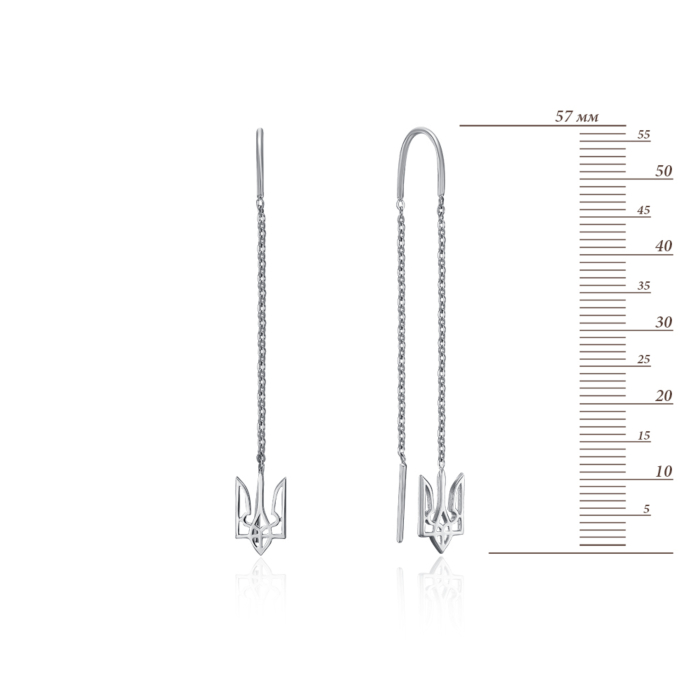 Золотые серьги. Артикул 23239/02/1