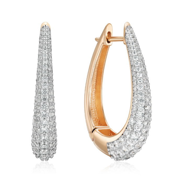 Золоті сережки. Артикул 23287/01/1/202