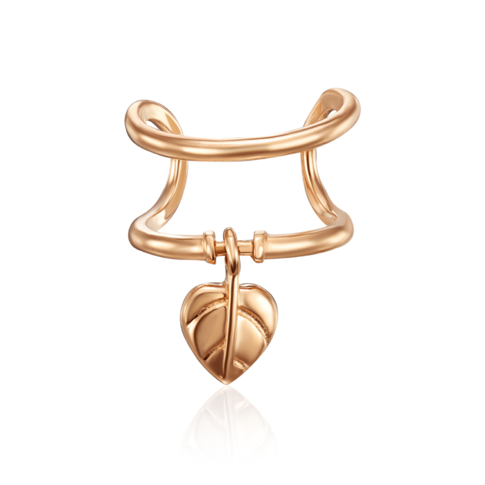 Золотая серьга-каффа. Артикул 23351/01/0