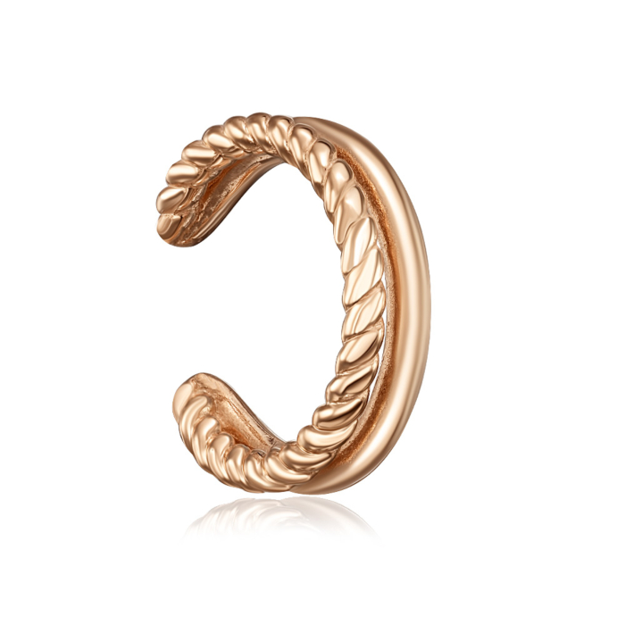 Золотая серьга-каффа. Артикул 23432/01/0