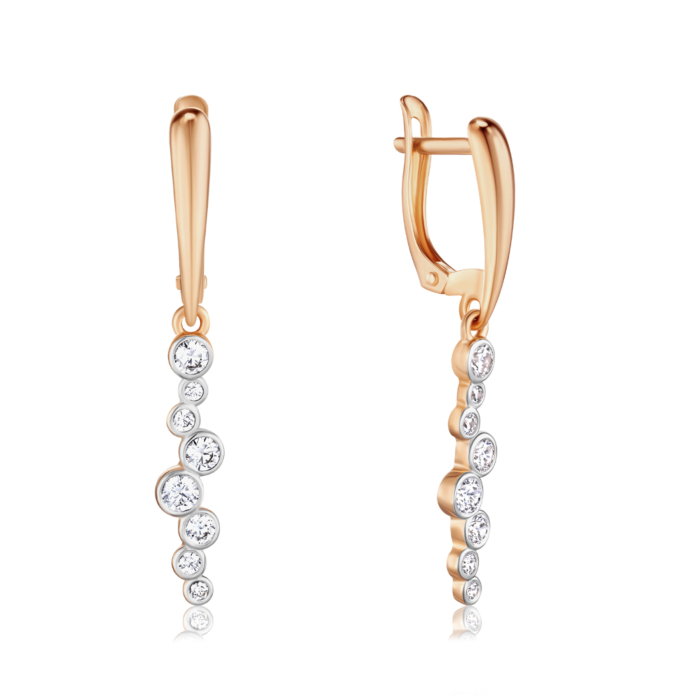 Золотые серьги. Артикул 23484/01/1/4762