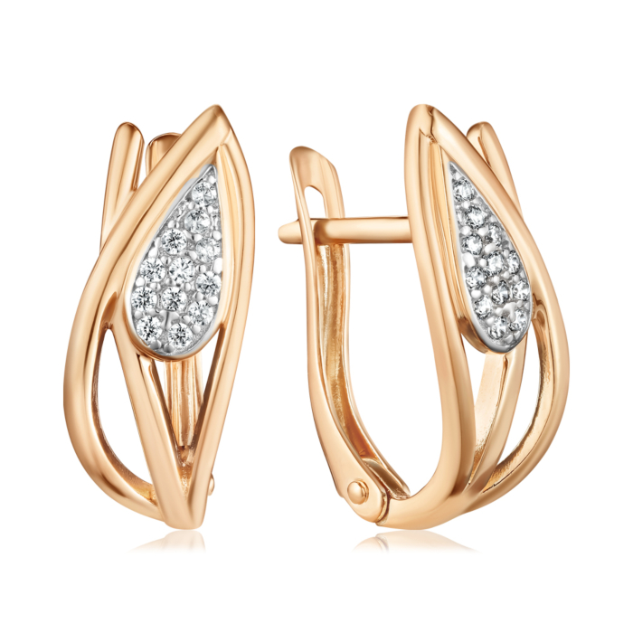 Золоті сережки. Артикул 23485/01/1/1