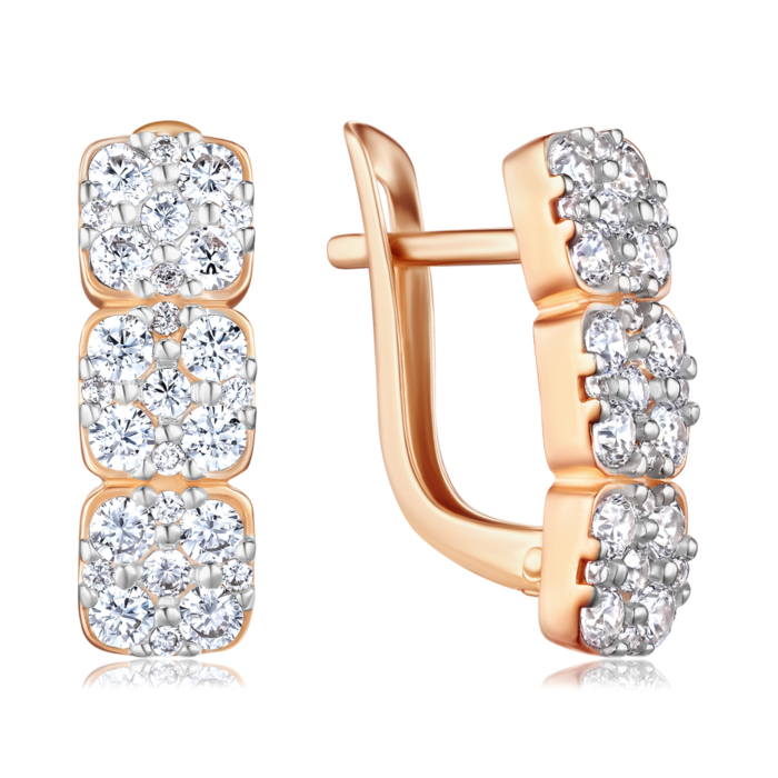 Золотые серьги. Артикул 23558/01/1/944