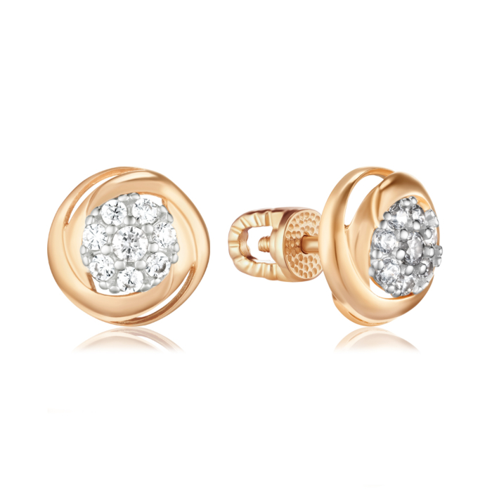 Золоті сережки. Артикул 23605/01/1/44