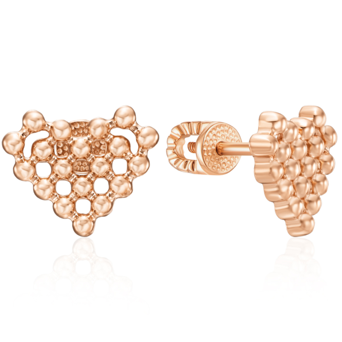 Золотые пуссеты. Артикул 23610/01/0