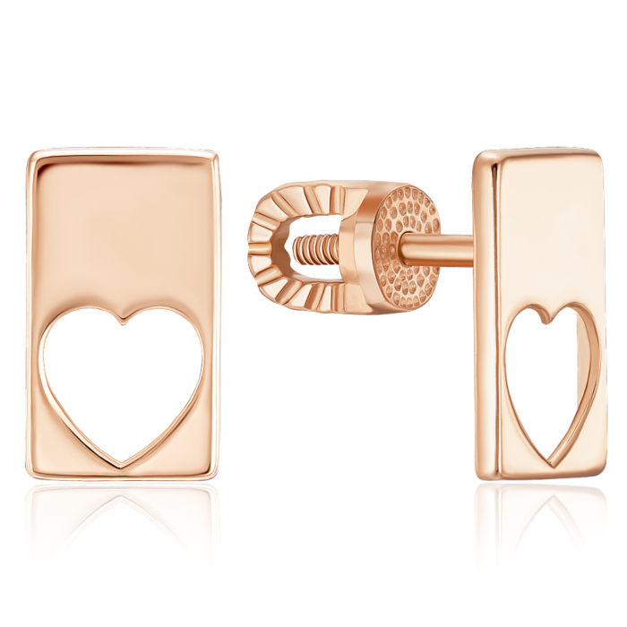 Золотые пуссеты. Артикул 23645/01/0