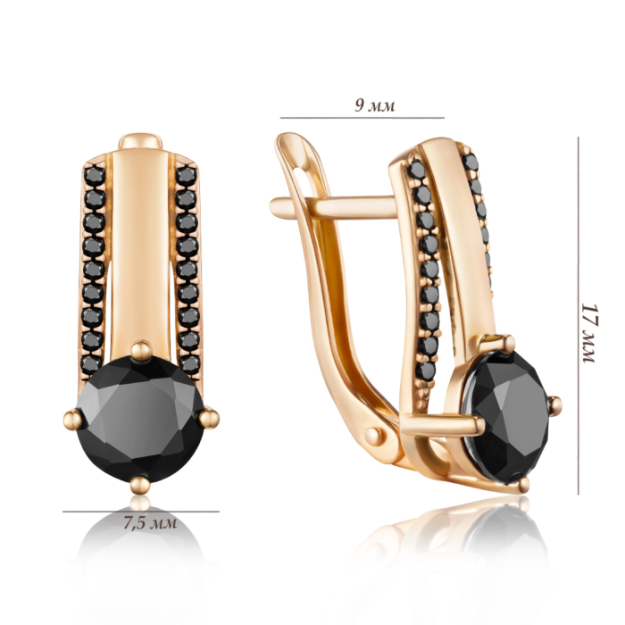 Золоті сережки. Артикул 23652/01/1/4939