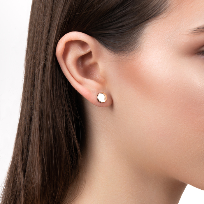 Золоті сережки з фіанітами. Артикул 23756/01/1/526