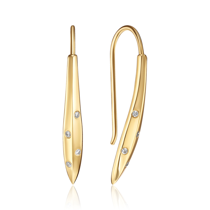 Золотые серьги. Артикул 23794/03/0/1