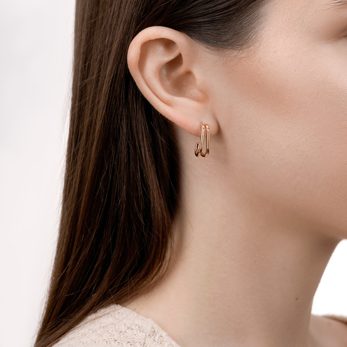 Золотые серьги. Артикул 23830/01/0