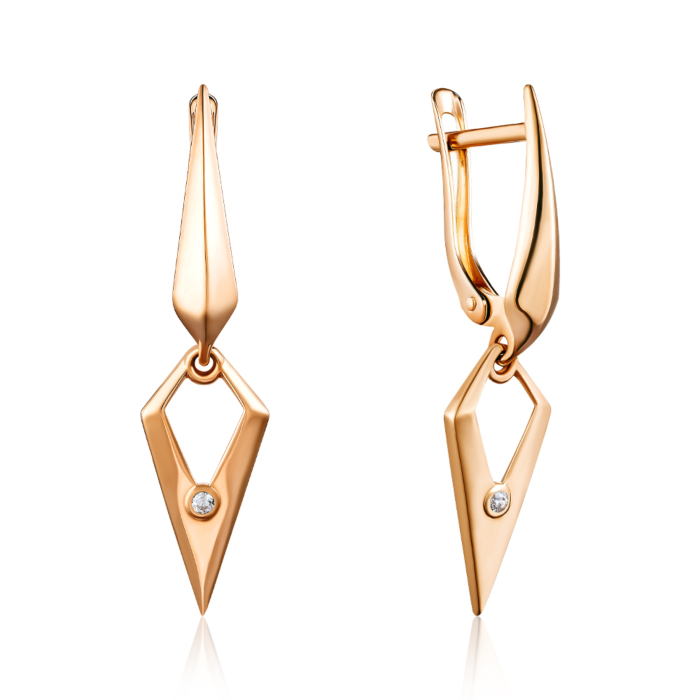 Золоті сережки. Артикул 23843/01/0/3