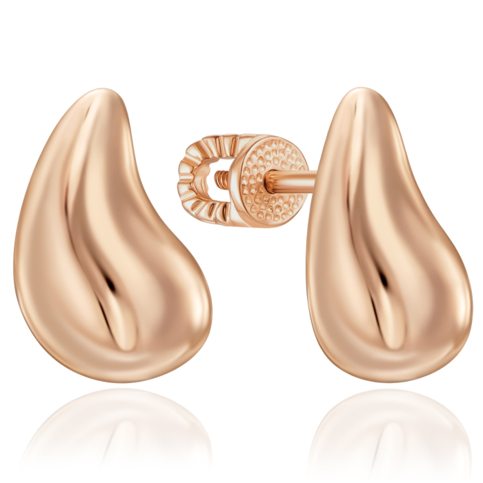 Серьги из красного золота 23846/01/0