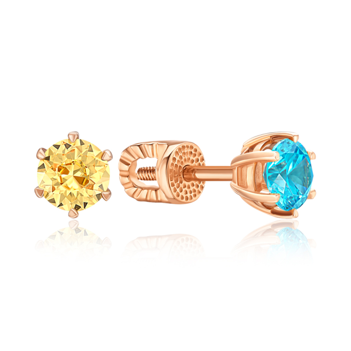 Золоті сережки. Артикул 23864/01/0/4786