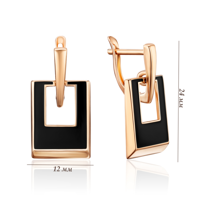 Золоті сережки. Артикул 23887/01/0/389