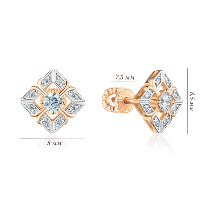 Золоті сережки. Артикул 23900/01/1/76