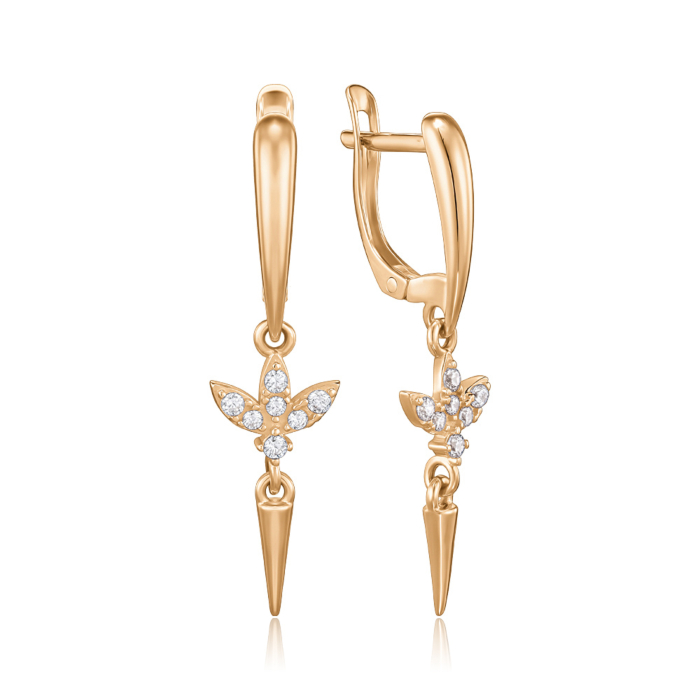 Золоті сережки. Артикул 23922/01/0/43