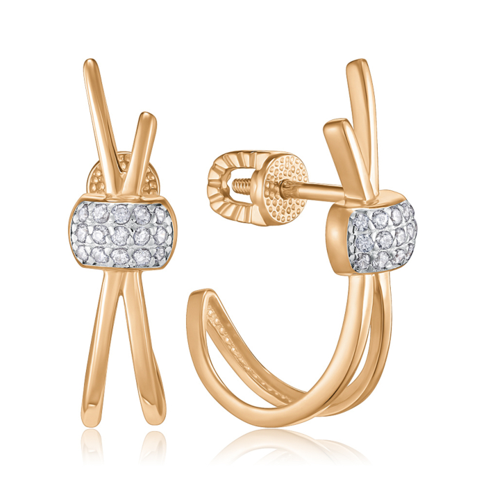 Золоті сережки. Артикул 23933/01/1/323