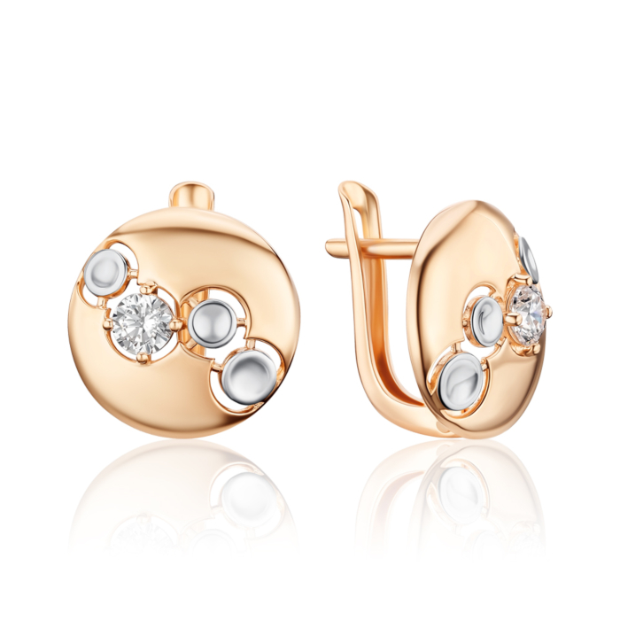 Золотые серьги. Артикул 23936/01/1/53