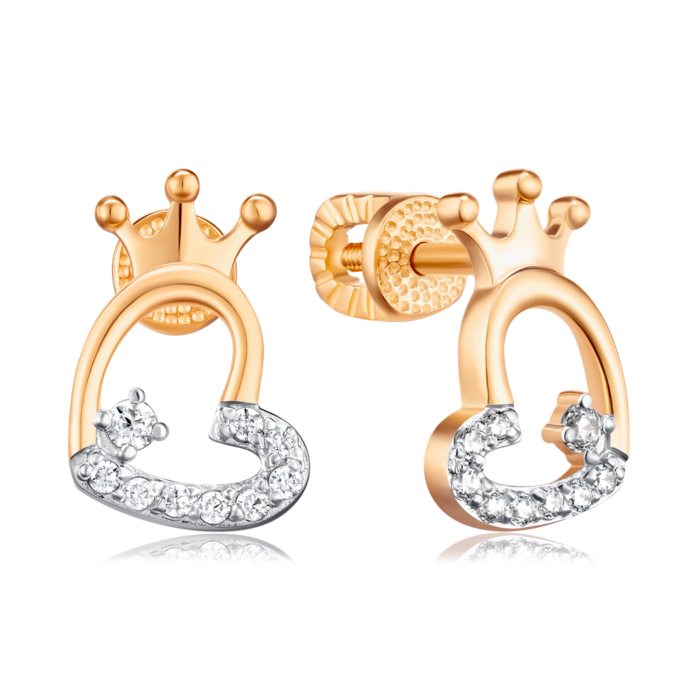 Золотые серьги. Артикул 23943/01/1/79