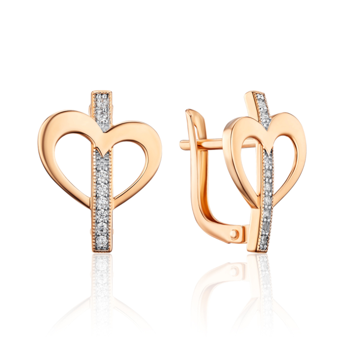 Золоті сережки. Артикул 23971/01/1/13