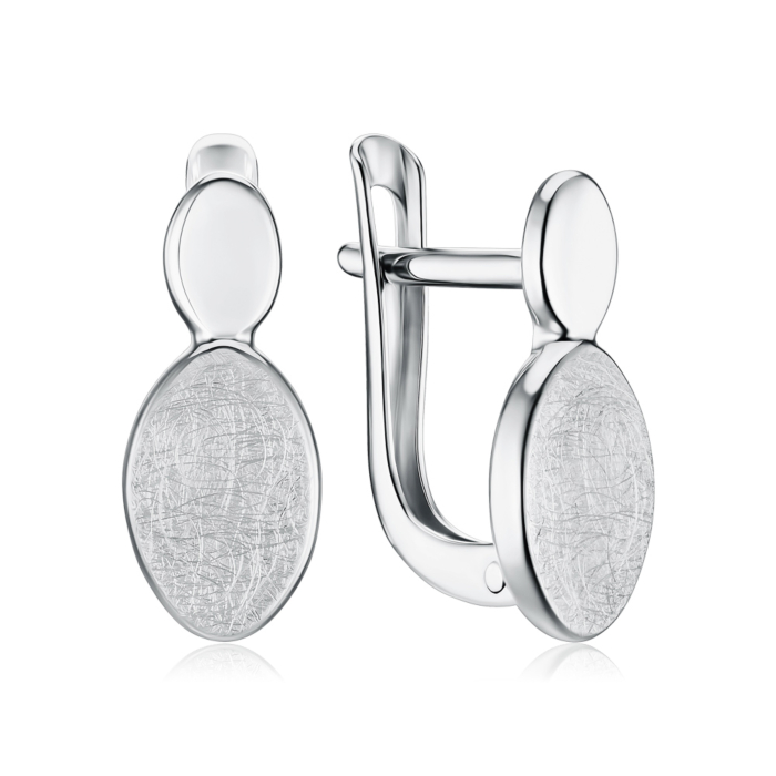 Золоті сережки без вставки 27023/02/1