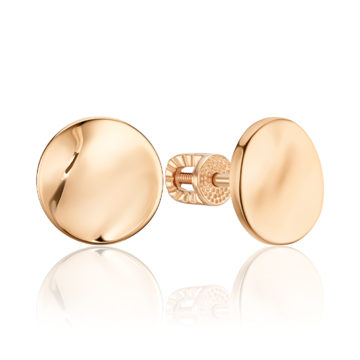 Золотые серьги-джеккеты 27026/01/0