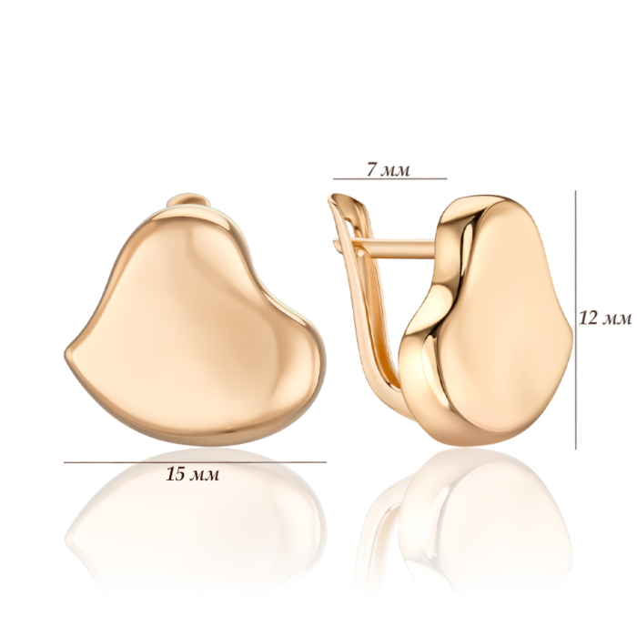 Золотые серьги 27038/01/0