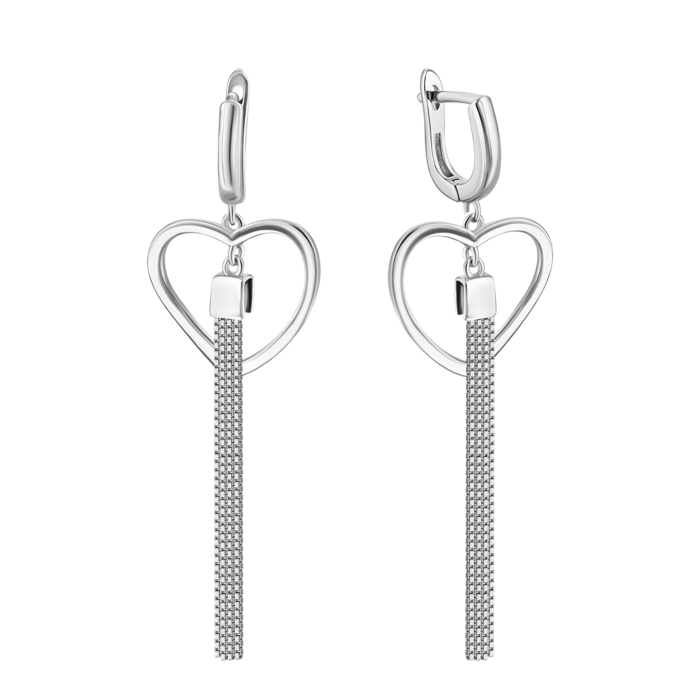 Серебряные серьги-подвески. Артикул UG52E10213