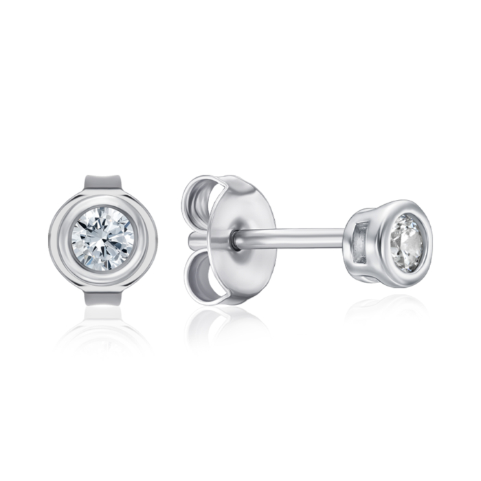 Серебряные серьги. Артикул 2E14118-E/12/1