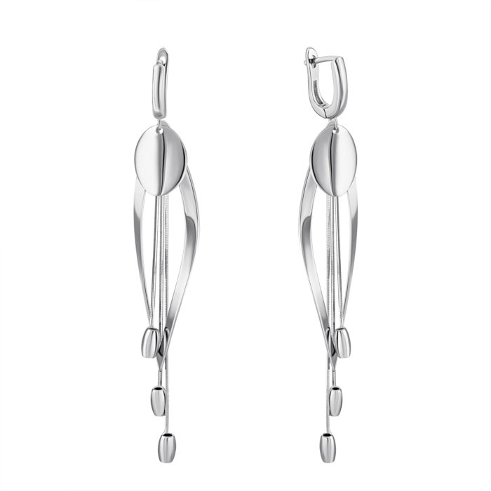 Серебряные серьги-подвески. Артикул UG52E23792