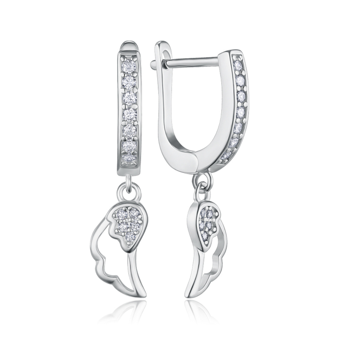 Серебряные серьги. Артикул 2E27327-E/12/1