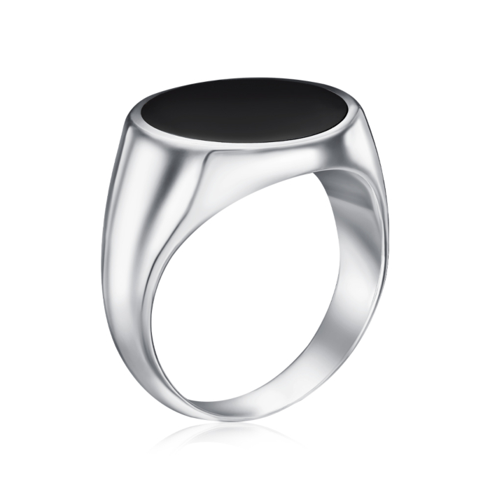 Серебряная печатка. Артикул 2R24506-R/12/389