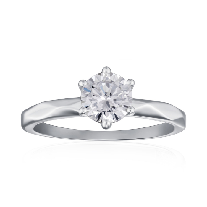 Серебряное кольцо. Артикул 2R26705-R/12/1