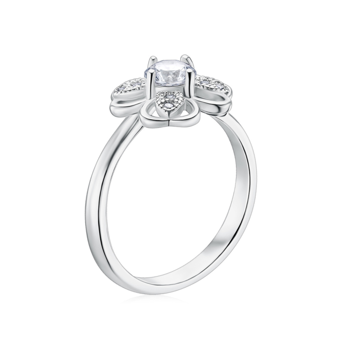 Серебряное кольцо с фианитами 2R27857-R/12/1