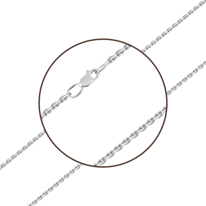Срібний ланцюжок. Артикул UG53-0305.50.2