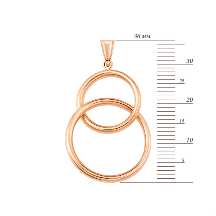 Золота підвіска. Артикул UG53/51/061